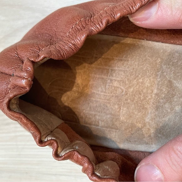 Anthropologie Bird of Flight Woven Leather Slip On Flats With Tassel Size 9 - Picture 5 of 7